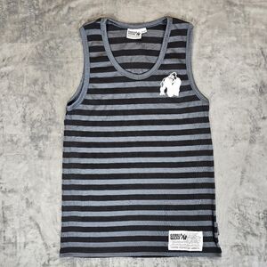 Gorilla Wear Compression Style Tank Top Sleeveless Muscle Shirt Size 2XL Stripe